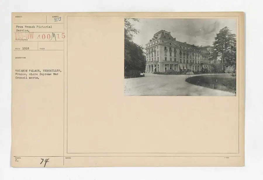 Trianon Palace Versailles